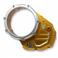 CNC Racing Clear Wet Clutch Cover BASE for the Ducati Hypermotard 821 (2015) / 939 / 950, Multistrada 950, Supersport /S, Monster 821, Scrambler 1100